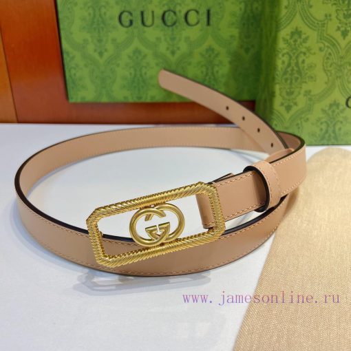 Gucci official website new item, double-sided original calf leather paired with interlocking h5w4ka9q - Image 4