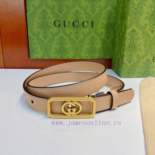 Gucci official website new item, double-sided original calf leather paired with interlocking h5w4ka9q - Image 5