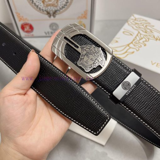 Versace. VersaceMaterial: Leather Belt with 100% Head Layer. The leather belt is guaranteed 1r59vmvj - Image 7