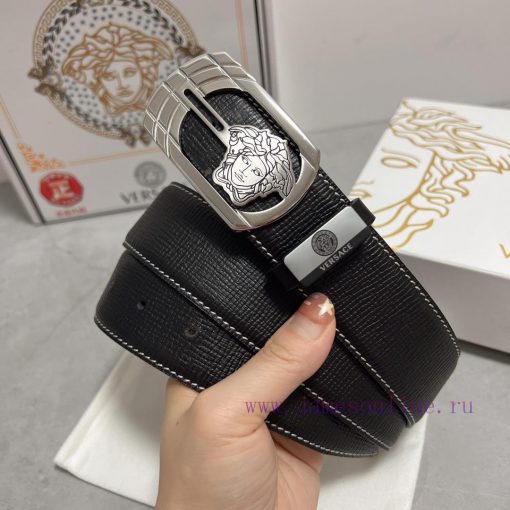 Versace. VersaceMaterial: Leather Belt with 100% Head Layer. The leather belt is guaranteed ffgrrd8o