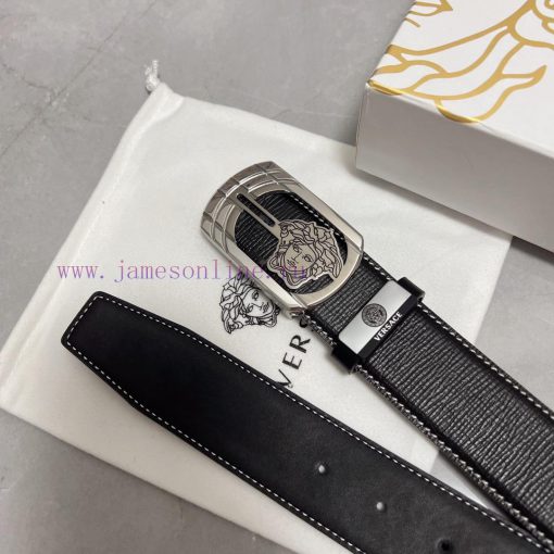 Versace. VersaceMaterial: Leather Belt with 100% Head Layer. The leather belt is guaranteed ffgrrd8o - Image 9