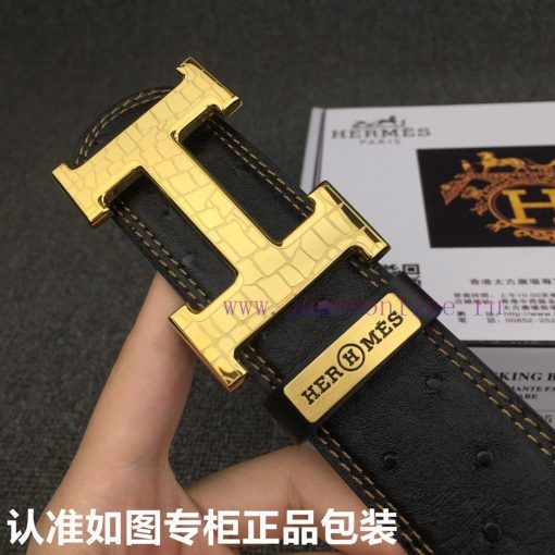 Hermes Hermes ostrich patternGrade: Italian imported 100% top layer cowhide, Hermes. Herm è zkelw5d5 - Image 7