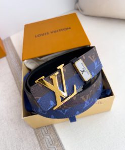LV... Louis Vuitton Belt and BeltsBuckle, classic pure steel material buckle, top layer cowh tizpcj8v
