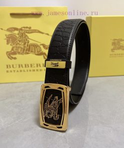 BurberryMaterial: Leather Belt with 100% Head Layer. The leather belt is guaranteed to be ge htkbdlf6