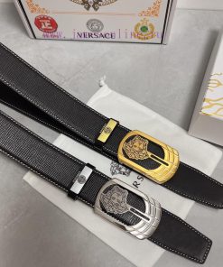 Versace. VersaceMaterial: Leather Belt with 100% Head Layer. The leather belt is guaranteed htzkqzz8