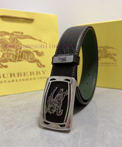 BurberryMaterial: Leather Belt with 100% Head Layer. The leather belt is guaranteed to be ge i9j20qei