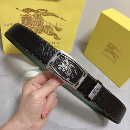 BurberryMaterial: Leather Belt with 100% Head Layer. The leather belt is guaranteed to be ge i9j20qei - Image 4