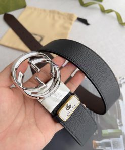 Gucci. Gucci Belt and BeltsHanging buckle, double-sided top layer cowhide, double-sided rota ch7id2d3
