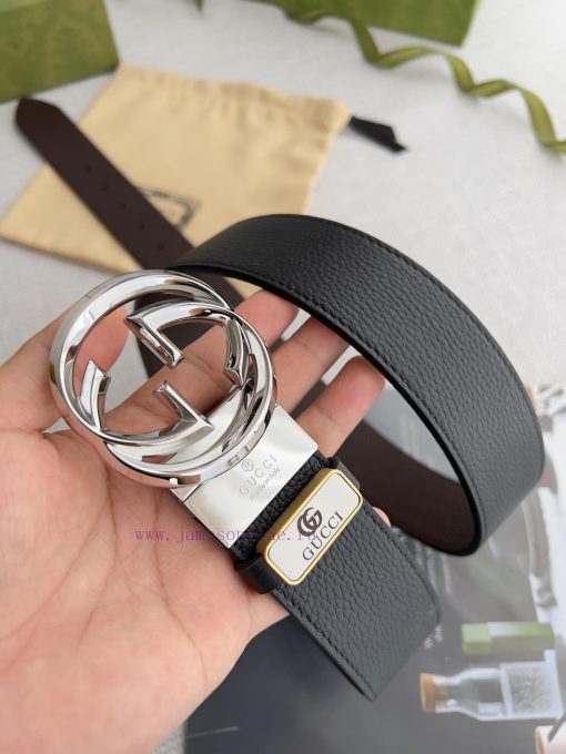 Gucci. Gucci Belt and BeltsHanging buckle, double-sided top layer cowhide, double-sided rota zf1d7iyd - Image 3