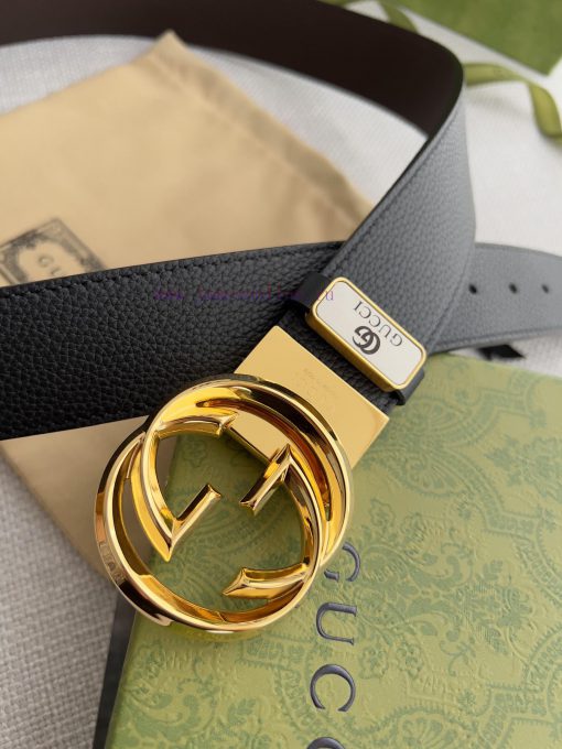 Gucci. Gucci Belt and BeltsHanging buckle, double-sided top layer cowhide, double-sided rota gkp1140h - Image 8