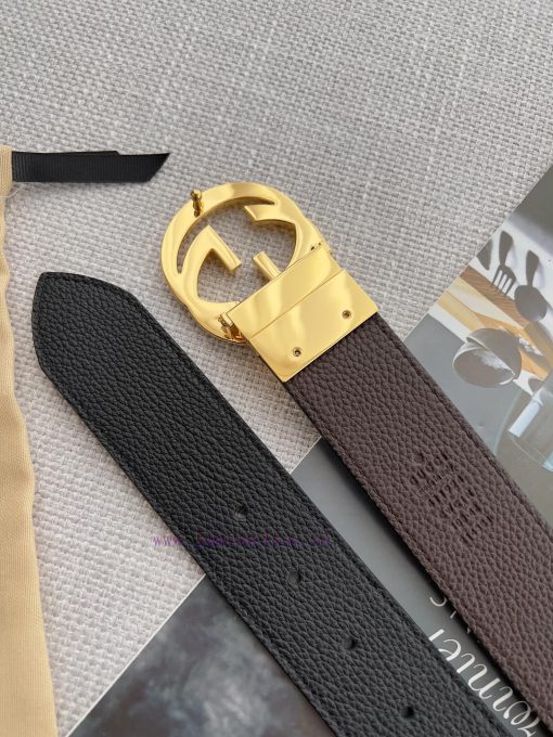 Gucci. Gucci Belt and BeltsHanging buckle, double-sided top layer cowhide, double-sided rota gkp1140h - Image 9