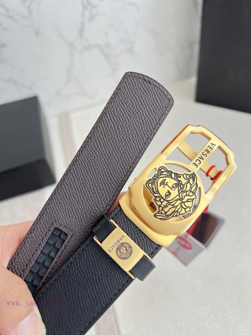 Versace Versace. ️ Belt and belt automatic beltAutomatic belt, classic head buckle made of p upxu3w7t - Image 7