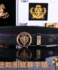 Belt Gucci GucciBelt recognition, complimentary punchThe material is 100% top layer cowhide, 4wlrlrlt