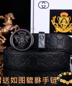 Belt Gucci GucciBelt recognition, complimentary punchThe material is 100% top layer cowhide, 4k84fpen