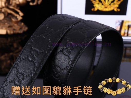 Belt Gucci GucciBelt recognition, complimentary punchThe material is 100% top layer cowhide, wk5cit3r - Image 9