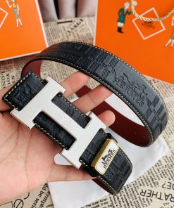 Hermes Hermes️Hanging buckle, classic H-brushed pure steel buckle head, photographed in real ov3tgwu1