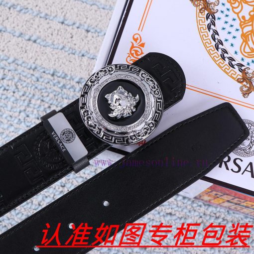 Versace. VersaceThe material is made of 100% top layer cowhide, ensuring that 24k pure steel rosp18s2 - Image 7