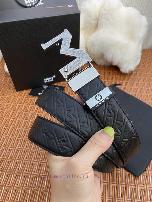 MontblancMaterial: Leather Belt with 100% Head Layer. The leather belt is guaranteed to be g sxl699s6 - Image 2