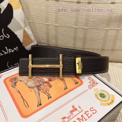 Hermes Hermès Material: Leather Belt with 100% Head Layer. The leather belt is guaranteed to 0iaxw7k6 - Image 3