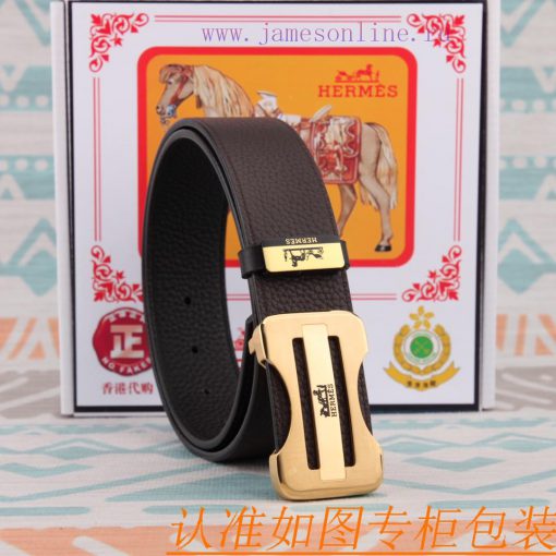 Belt, belt, Aimaishi cowhide beltMen's belt material: 100% head layer cowhide belt, guarante b3f55dyu - Image 9