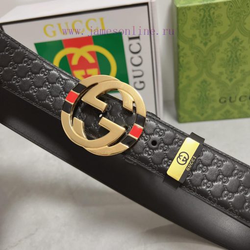 Gucci. Gucci  Material: Leather Belt with 100% Head Layer. The leather belt is guaranteed to n7nsctxn - Image 8