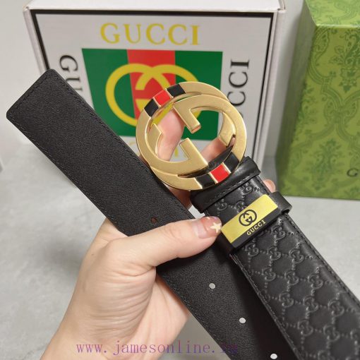 Gucci. Gucci  Material: Leather Belt with 100% Head Layer. The leather belt is guaranteed to n7nsctxn - Image 10