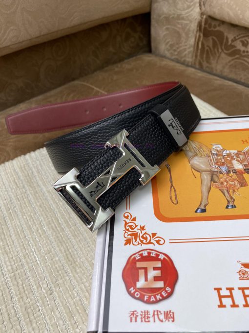 Hermes Hermès CMaterial: Leather Belt with 100% Head Layer. The leather belt is guaranteed t 0vt1bi5z - Image 5