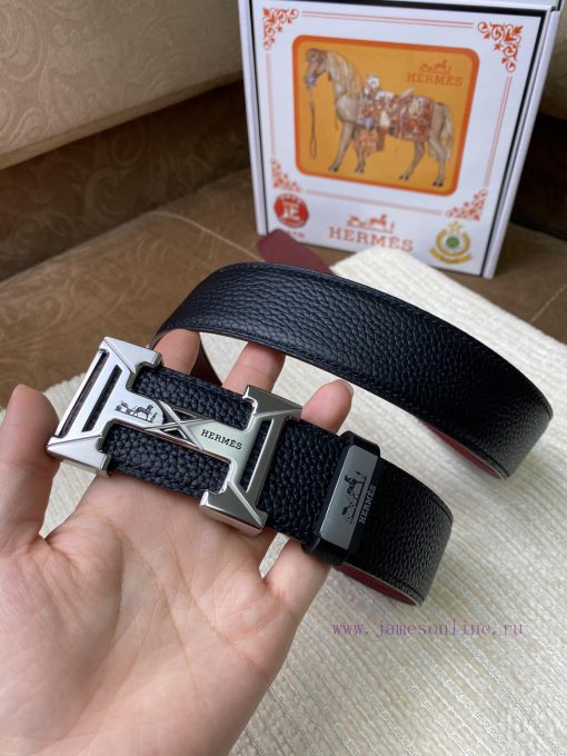 Hermes Hermès CMaterial: Leather Belt with 100% Head Layer. The leather belt is guaranteed t 0vt1bi5z - Image 8
