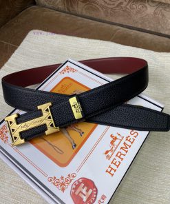 Hermes Hermès CMaterial: Leather Belt with 100% Head Layer. The leather belt is guaranteed t lkfvlkeo