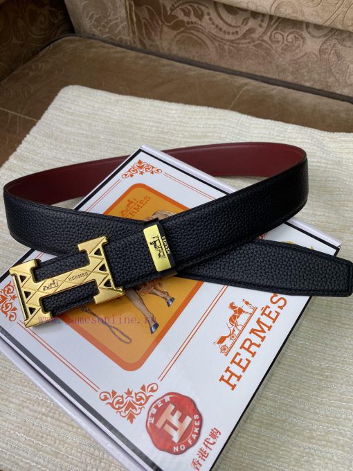 Hermes Hermès CMaterial: Leather Belt with 100% Head Layer. The leather belt is guaranteed t lkfvlkeo - Image 2