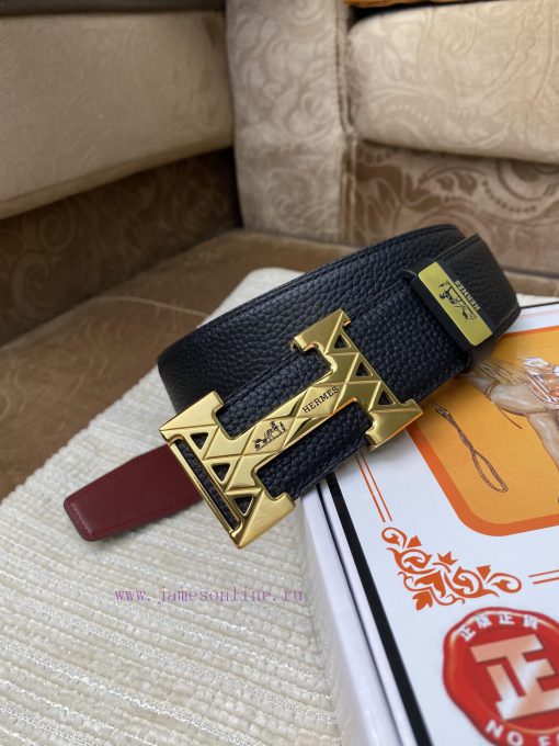Hermes Hermès CMaterial: Leather Belt with 100% Head Layer. The leather belt is guaranteed t lkfvlkeo - Image 6