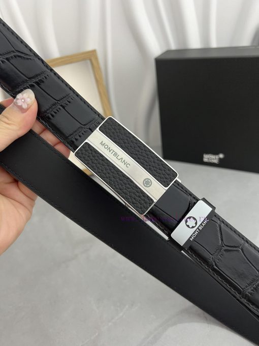 Montblanc Automatic BeltMaterial: Leather Belt with 100% Head Layer. The leather belt is gua kef5bfad - Image 5