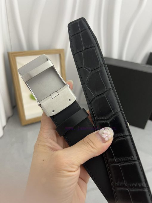 Montblanc Automatic BeltMaterial: Leather Belt with 100% Head Layer. The leather belt is gua kef5bfad - Image 7