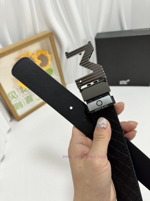 MontblancMaterial: Leather Belt with 100% Head Layer. The leather belt is guaranteed to be g s5m3r4b9 - Image 6