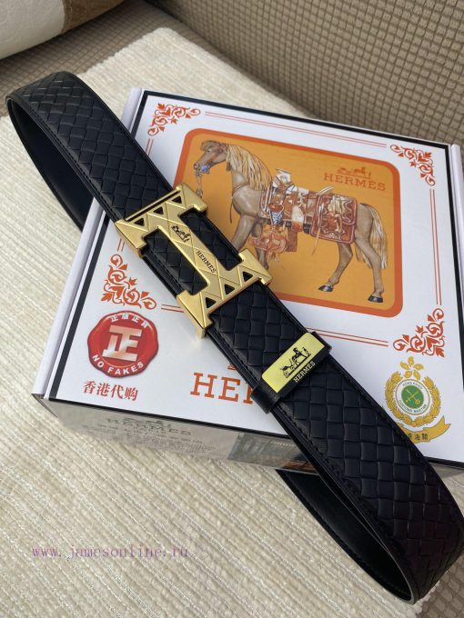 Hermes Hermès CMaterial: Leather Belt with 100% Head Layer. The leather belt is guaranteed t 5dh2x98a - Image 4