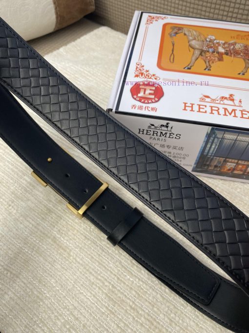 Hermes Hermès CMaterial: Leather Belt with 100% Head Layer. The leather belt is guaranteed t 5dh2x98a - Image 6