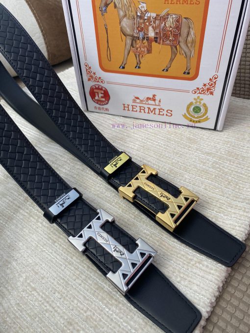 Hermes Hermès CMaterial: Leather Belt with 100% Head Layer. The leather belt is guaranteed t 5dh2x98a - Image 10