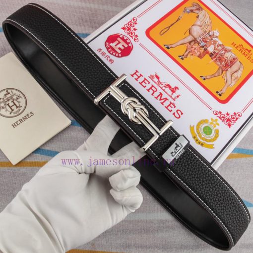 Hermes Hermès Material: Leather Belt with 100% Head Layer. The leather belt is guaranteed to 9tzkye48 - Image 3