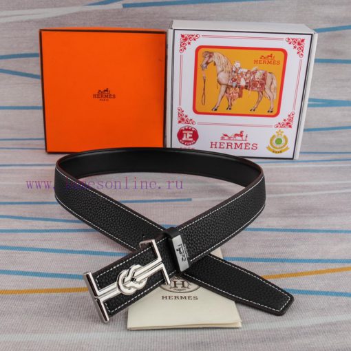 Hermes Hermès Material: Leather Belt with 100% Head Layer. The leather belt is guaranteed to 9tzkye48 - Image 6