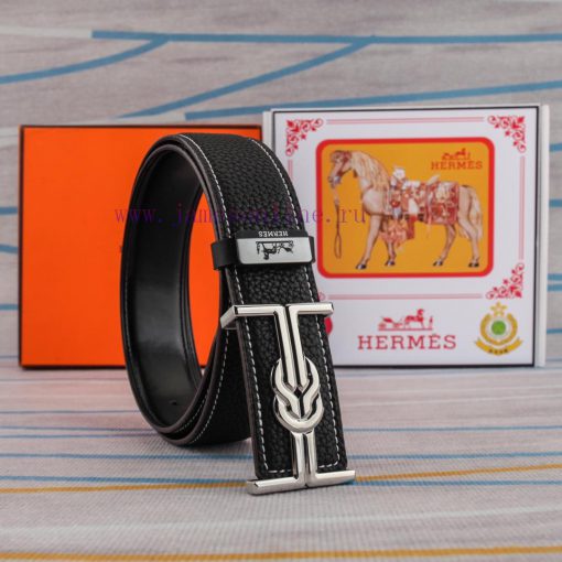 Hermes Hermès Material: Leather Belt with 100% Head Layer. The leather belt is guaranteed to 9tzkye48 - Image 7