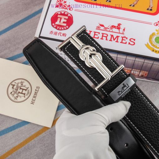 Hermes Hermès Material: Leather Belt with 100% Head Layer. The leather belt is guaranteed to 9tzkye48 - Image 8