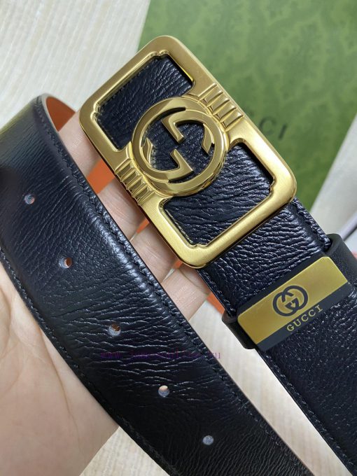 Gucci. Gucci  Material: Leather Belt with 100% Head Layer. The leather belt is guaranteed to 5o6irabu - Image 4