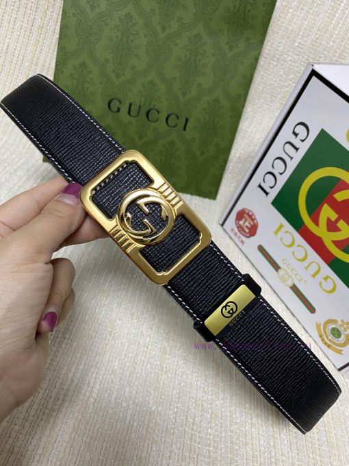 Gucci. Gucci  Material: Leather Belt with 100% Head Layer. The leather belt is guaranteed to 6g7ejwzt - Image 3