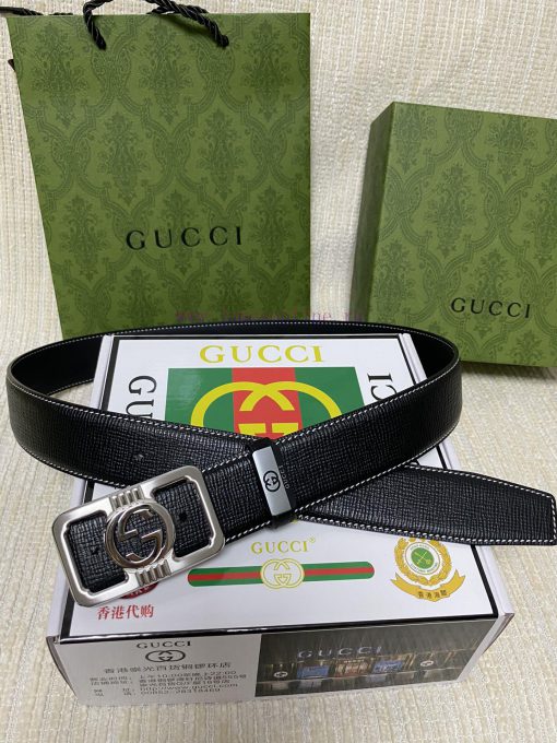 Gucci. Gucci  Material: Leather Belt with 100% Head Layer. The leather belt is guaranteed to 6g7ejwzt - Image 6