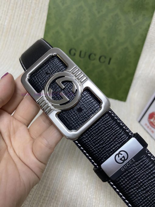 Gucci. Gucci  Material: Leather Belt with 100% Head Layer. The leather belt is guaranteed to owp5rks7 - Image 8