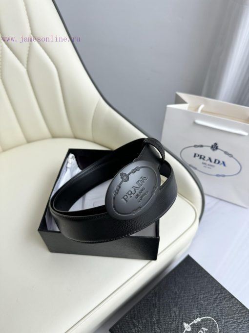 Prada double-sided original imported top layer cowhide, double-sided use, vacuum electroplat hvy8b45e - Image 2