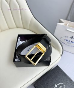 Prada double-sided original imported top layer cowhide, double-sided use, vacuum electroplat rzy8lm9g