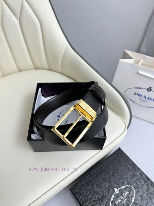 Prada double-sided original imported top layer cowhide, double-sided use, vacuum electroplat rzy8lm9g - Image 2