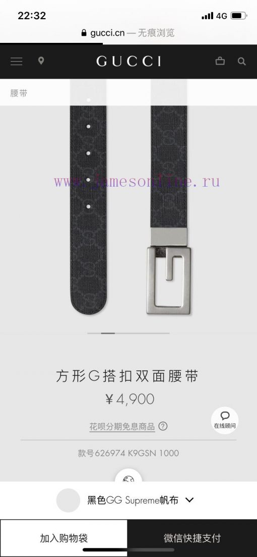GUCCI's latest official website updates 3.5cm new model synchronously l58qfs0r - Image 10