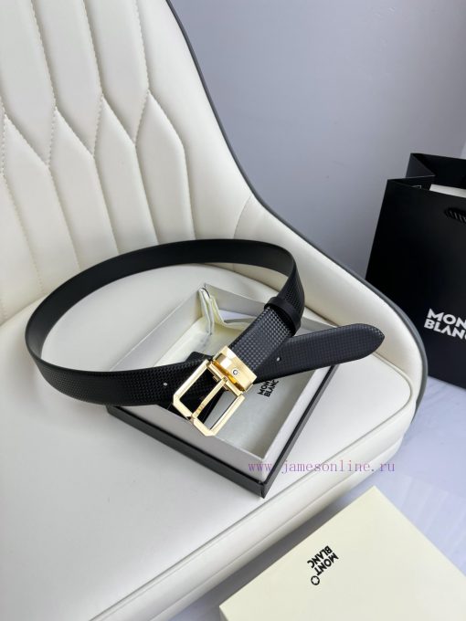 Montblanc is 3.5cm wide and features a premium needle buckle made of top layer cowhide, allo 9yakz1n6 - Image 2